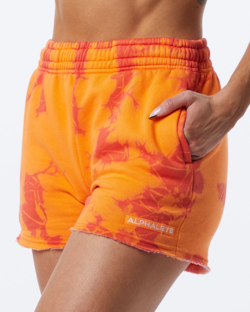 Women's Alphalete HCTS Short 3.5" Shorts Day Tripper | 7542-VFHYC