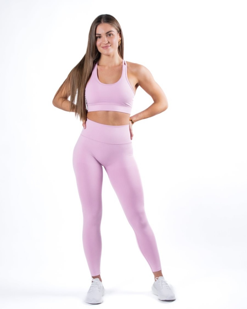 Women's Alphalete Halo Legging Leggings Bloom | 2346-KGHOM