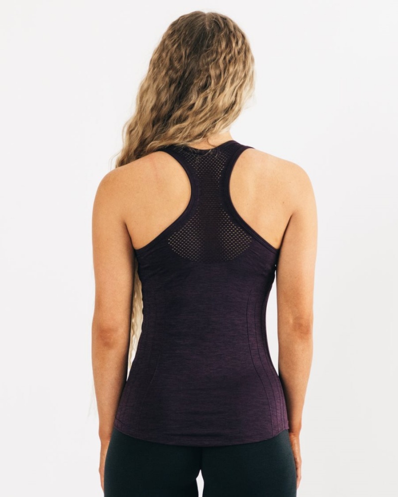 Women's Alphalete Seamless Tank Tank Top Twilight | 5108-BEKUC