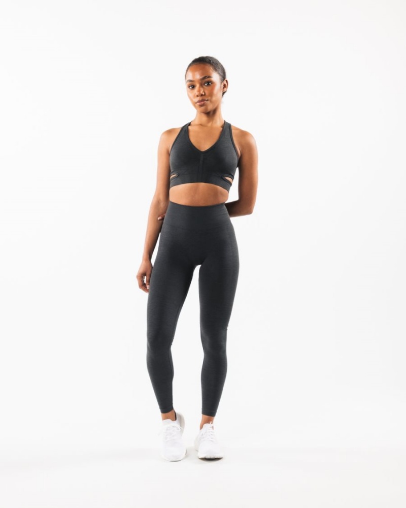 Women's Alphalete Stratus Bra Sports Bra Shadow | 4512-SVLBQ