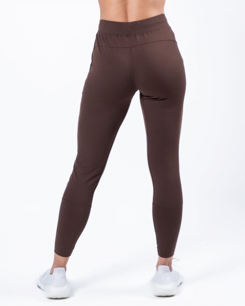 Women's Alphalete Trace Jogger Jogger Coffee | 6921-FTIDE