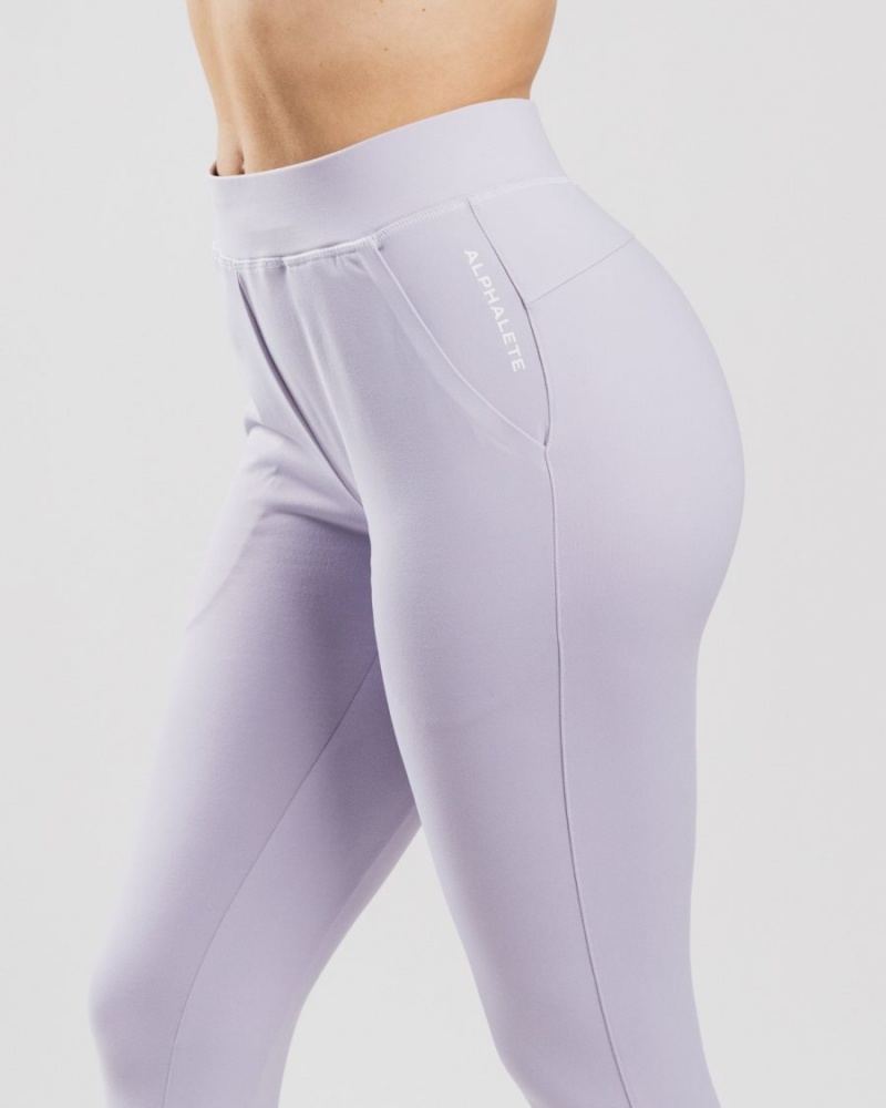 Women's Alphalete Trace Jogger Jogger Lilac Haze | 1850-FCOBI