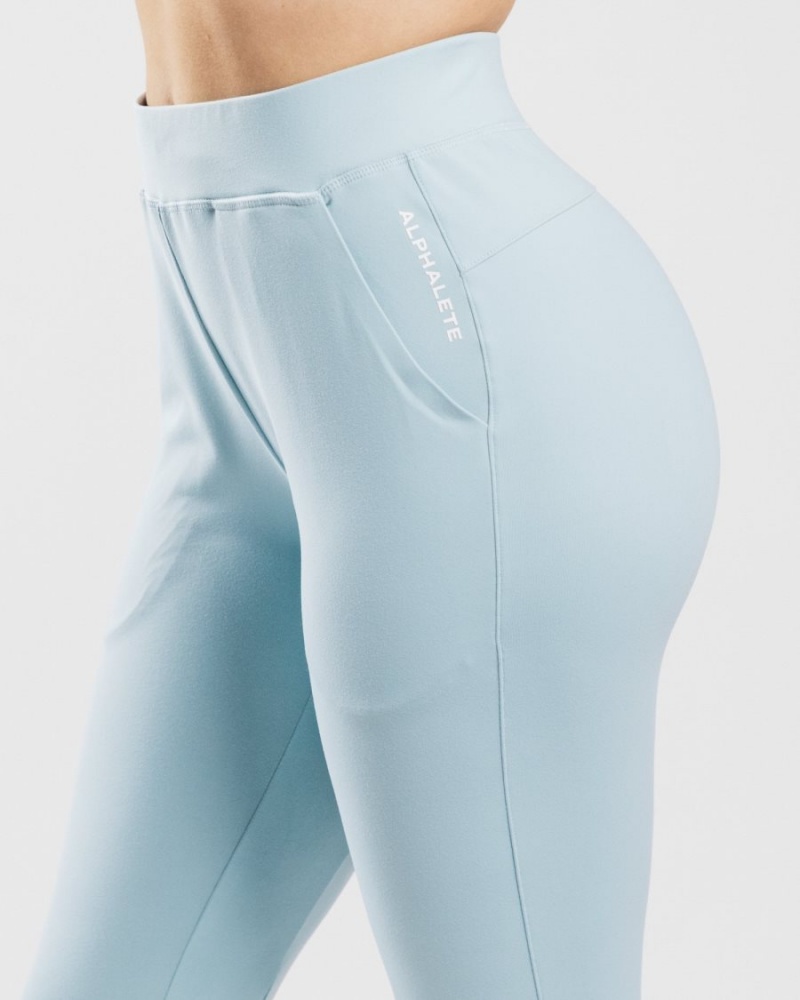 Women's Alphalete Trace Jogger Jogger Mirage Blue | 4162-YKQAU