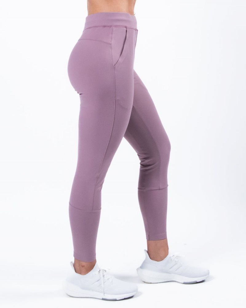 Women's Alphalete Trace Jogger Jogger Purple Dove | 4396-YJTKS