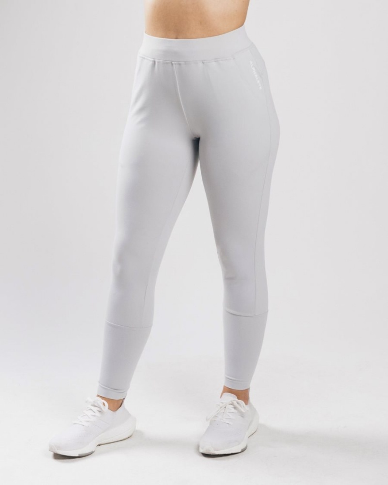 Women's Alphalete Trace Jogger Jogger Silver | 8524-SULDG