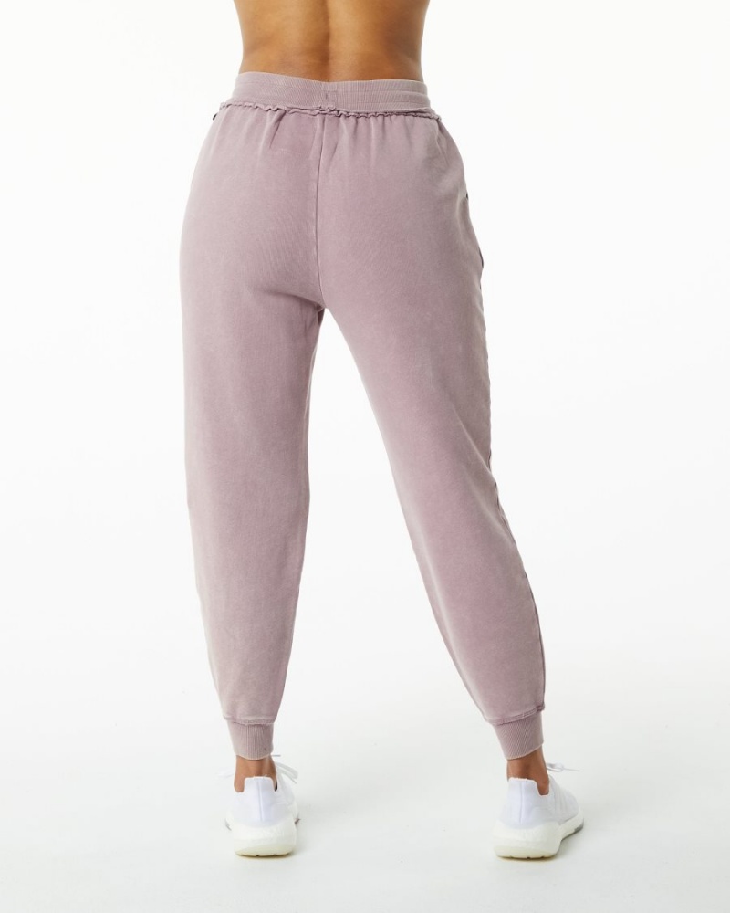 Women's Alphalete Very Terry Jogger Jogger Rose Quartz | 1385-OECIK