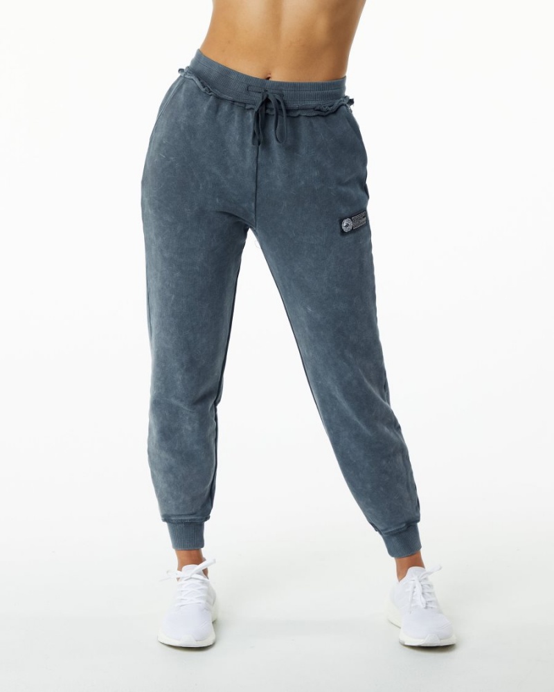 Women's Alphalete Very Terry Jogger Jogger Blue Topaz | 6754-BPMFX